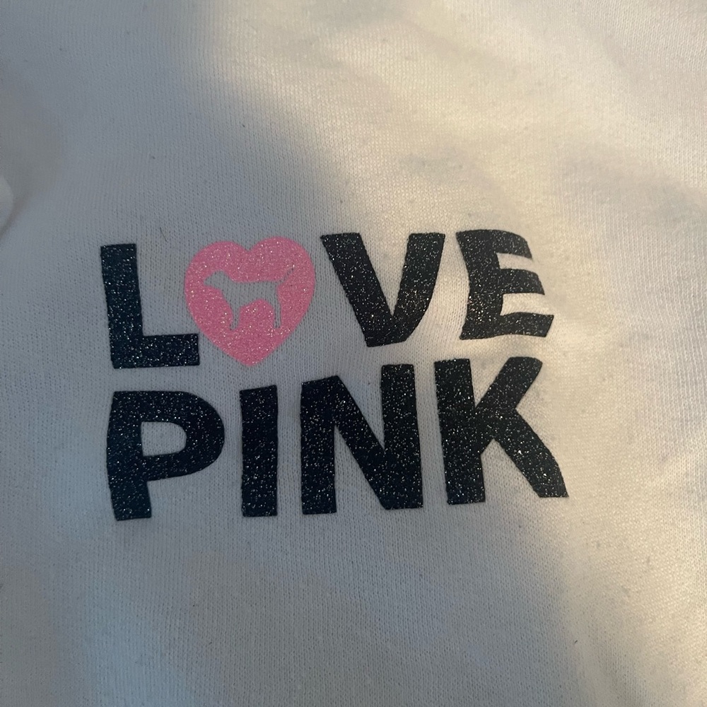 Pull over hoodie with front pocket, pink Victoria’s Secret with the pink
